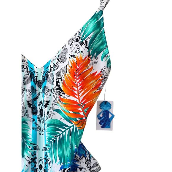 Skinny Dippers Shape Shifter Size Medium Multi One Piece Swimsuit NEW - Picture 4 of 7